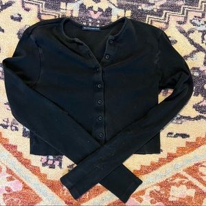 Brandy Melville Veronica Button Top